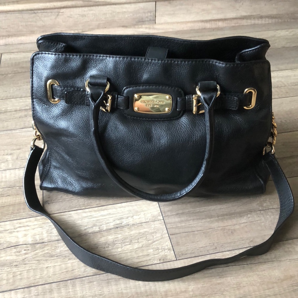 Classic, black Michael Kors purse!